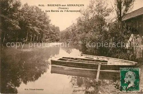 AK / Ansichtskarte Brienon sur Armancon Bourgogne Les Bords de L`Armancon Kat. Brienon sur Armancon