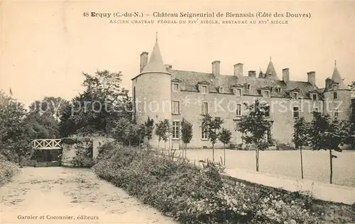AK / Ansichtskarte Erquy Chateau Seigneurial de Bienassis Kat. Erquy