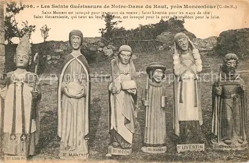 AK / Ansichtskarte Moncontour de Bretagne Les Saints Guerisseurs de Notre Dame du Haut
