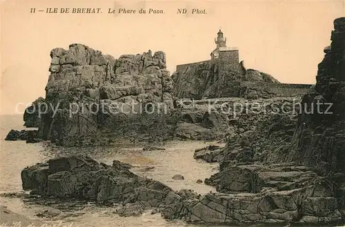 AK / Ansichtskarte Ile de Brehat Le Phare du Paon Kat. Ile de Brehat