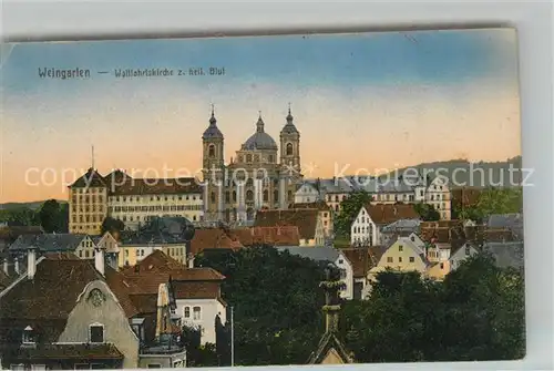 AK / Ansichtskarte Weingarten Wuerttemberg Wallfahrtskirche