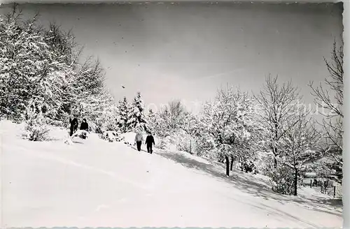 AK / Ansichtskarte Stockum Sauerland Winterpanorama Haus Attenberg Kat. Sundern (Sauerland)