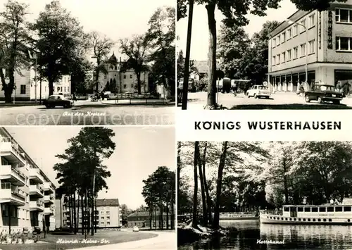 AK / Ansichtskarte Koenigs Wusterhausen Rat des Kreises Heinrich Heine Strasse Kat. Koenigs Wusterhausen