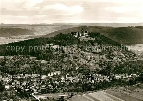 AK / Ansichtskarte Neustadt Odenwald Fliegeraufnahme Burg Breuberg Kat. Breuberg
