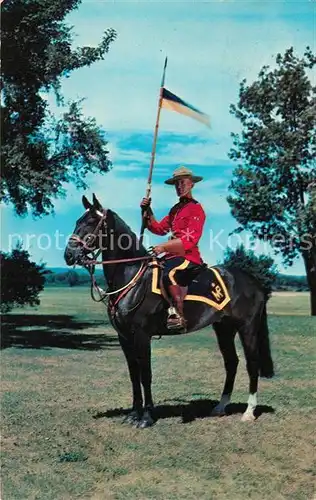 AK / Ansichtskarte Polizei Royal Canadian Mounted Police Canada  Kat. Polizei