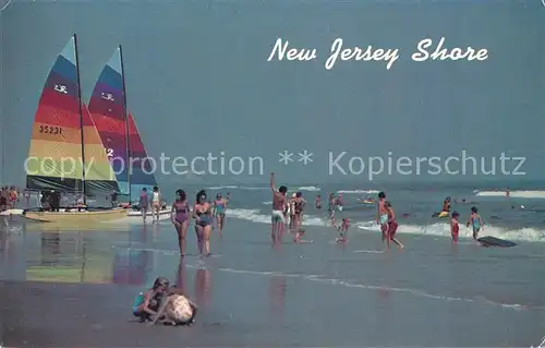 AK / Ansichtskarte Segelboote New Jersey Shore  Kat. Schiffe