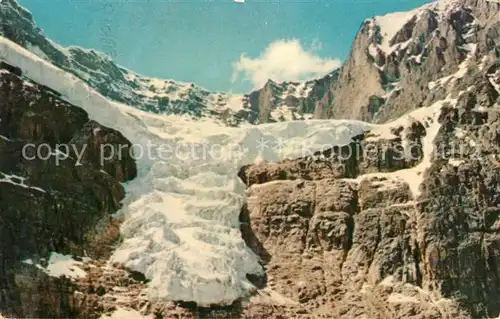 AK / Ansichtskarte Gletscher Glacier of the Angel Mount Edith Cavell Jasper Park Canada  Kat. Berge