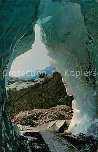 AK / Ansichtskarte Gletscher Grindelwaldgletscher Eisgrotte  Kat. Berge