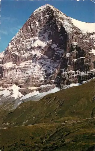 AK / Ansichtskarte Gletscher Eiger  Kat. Berge