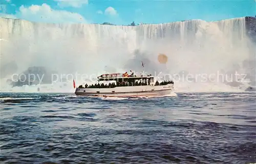 AK / Ansichtskarte Motorschiffe Maid of the Mist Niagara Falls  Kat. Schiffe