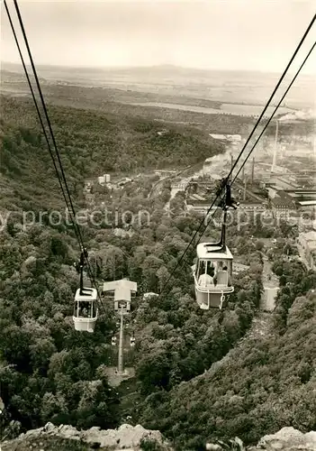 AK / Ansichtskarte Seilbahn Thale Kat. Bahnen