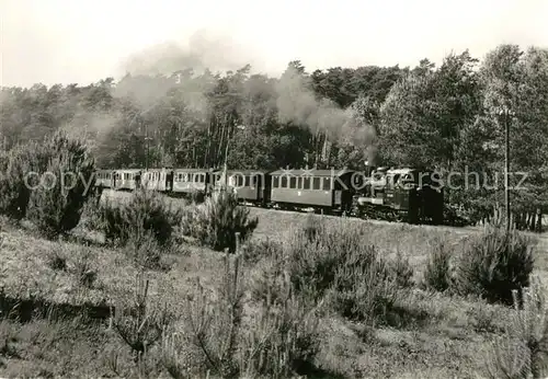 AK / Ansichtskarte Lokomotive Schmalspurbahn Putbus Goehren Garftitz Sellin Kat. Eisenbahn
