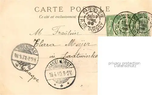 AK / Ansichtskarte Paris Arc de Triomphe de l Etoile Kat. Paris