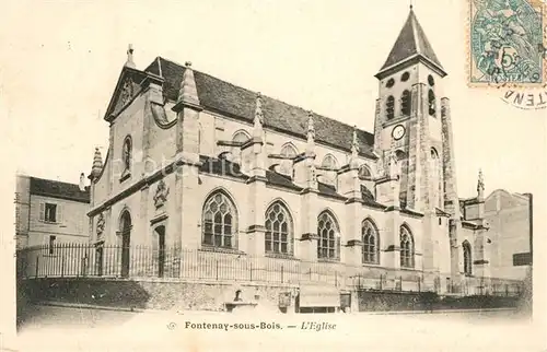 AK / Ansichtskarte Fontenay sous Bois Eglise Kat. Fontenay sous Bois