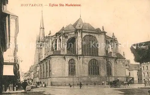 AK / Ansichtskarte Montargis Loiret Eglise Ste Madeleine Kat. Montargis