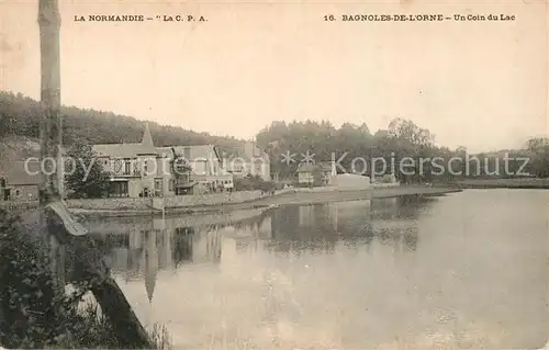 AK / Ansichtskarte Bagnoles de l Orne Un Coin du Lac Kat. Bagnoles de l Orne