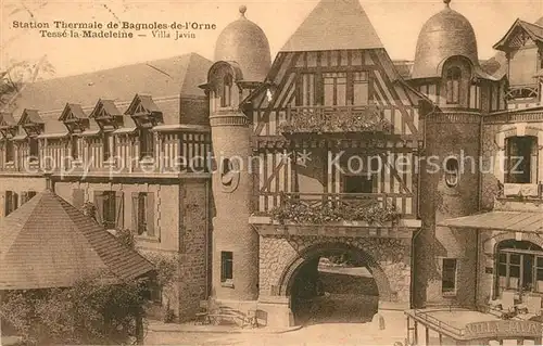AK / Ansichtskarte Bagnoles de l Orne Station Thermale Tesse la Madeleine Villa Javin Kat. Bagnoles de l Orne