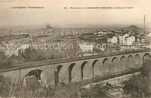 AK / Ansichtskarte Clermont Ferrand Puy de Dome et viaduc de Royat Kat. Clermont Ferrand