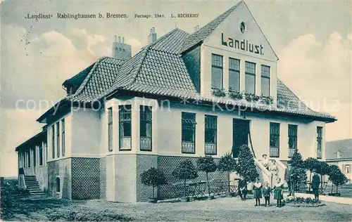 AK / Ansichtskarte Rablinghausen Gasthaus Landlust Kat. Bremen