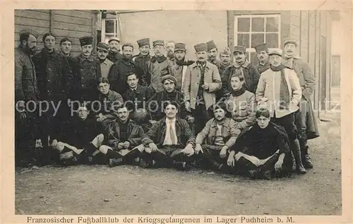 AK / Ansichtskarte Puchheim Kriegsgefangenen Fussballklub Kat. Puchheim