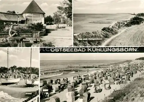 AK / Ansichtskarte Kuehlungsborn Ostseebad Konzertgarten Os Strand  Kat. Kuehlungsborn