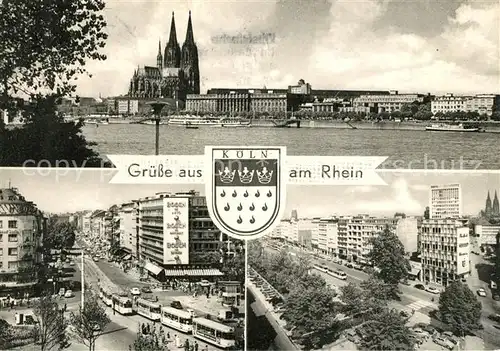 AK / Ansichtskarte Koeln Rhein Hohenzollernring Kaiser Wilhelm Ring Kat. Koeln