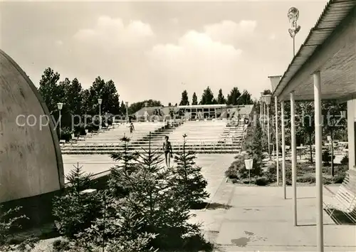 AK / Ansichtskarte Pasewalk Mecklenburg Vorpommern Lindenbad Kulturtrakt Kat. Pasewalk