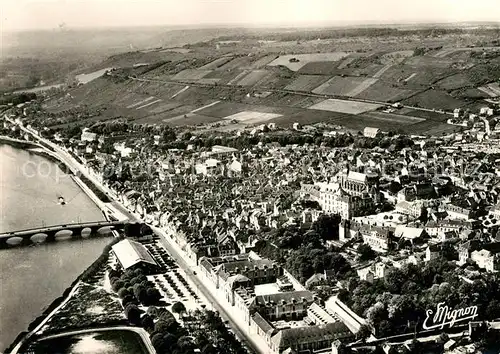 AK / Ansichtskarte Joigny Yonne Fliegeraufnahme Cote Saint Jacques Vignobles Kat. Joigny