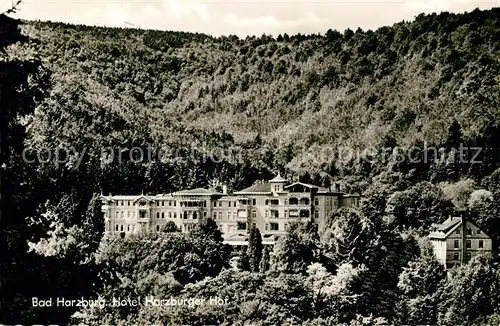 AK / Ansichtskarte Bad Harzburg Hotel Harzburger Hof Kat. Bad Harzburg