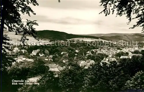 AK / Ansichtskarte Osterode Harz Panorama Blick vom uehrder Berg Kat. Osterode am Harz