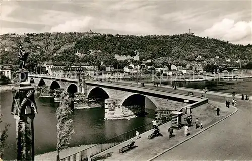 AK / Ansichtskarte Trier Roemerbruecke ueber die Mosel Kat. Trier