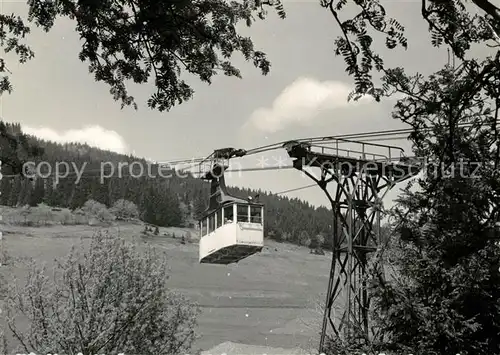 AK / Ansichtskarte Seilbahn Oberwiesenthal Kat. Bahnen