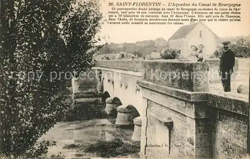 AK / Ansichtskarte Saint Florentin Yonne Aqueduc du Canal de Bourgogne Kat. Saint Florentin