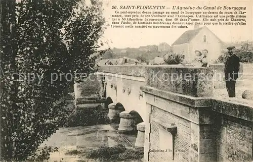 AK / Ansichtskarte Saint Florentin Yonne Aquaduc du Canal de Bourgogne Kat. Saint Florentin