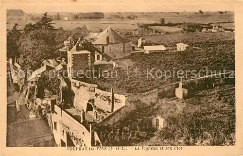 AK / Ansichtskarte Vouvray Indre et Loire Le Vigneau et son Clos