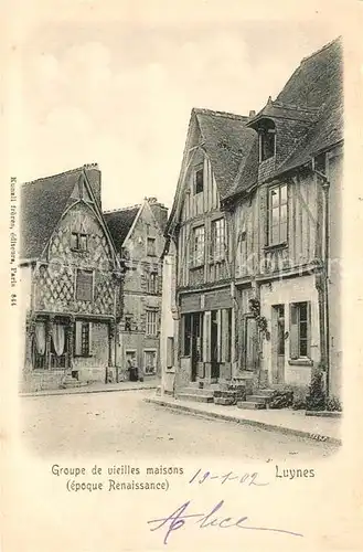 AK / Ansichtskarte Luynes Indre et Loire Vieilles Maisons 