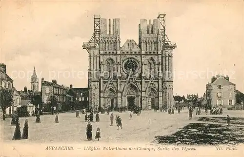 AK / Ansichtskarte Avranches Eglise Notre Dame des Champs  Kat. Avranches