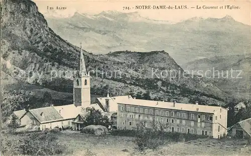 AK / Ansichtskarte Notre Dame du Laus Le Couvent et l Eglise Kat. Saint Etienne le Laus