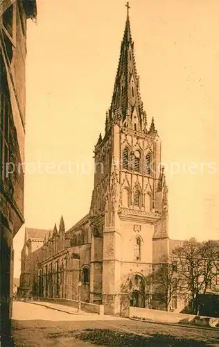 AK / Ansichtskarte Saint Maixent l Ecole Eglise Abbatiale Kat. Saint Maixent l Ecole