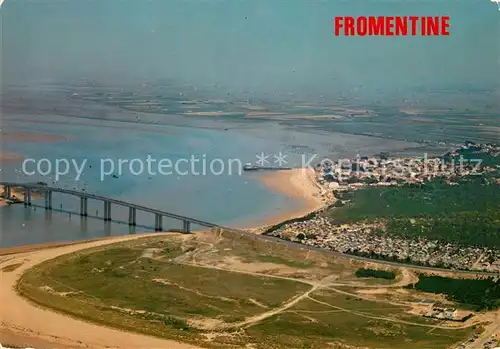 AK / Ansichtskarte Fromentine Fliegeraufnahme Pont reliant  Kat. La Barre de Monts