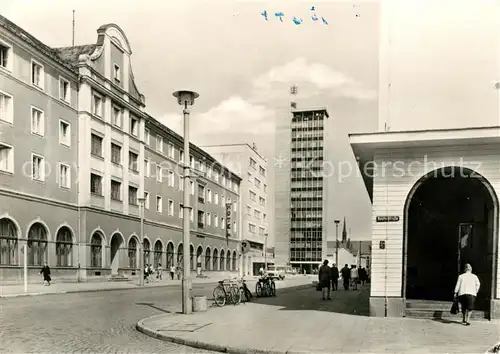 AK / Ansichtskarte Neubrandenburg Thaelmannstrasse Kat. Neubrandenburg