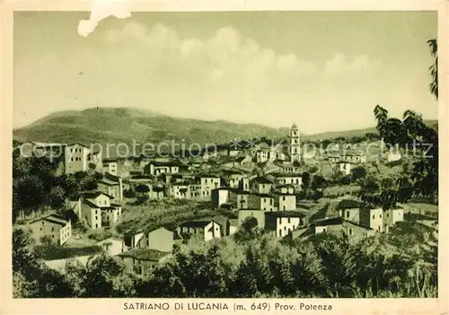 AK / Ansichtskarte Satriano di Lucania 