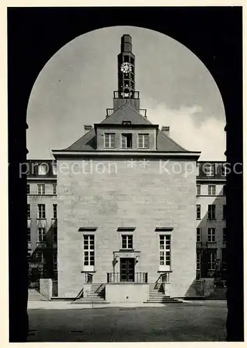 AK / Ansichtskarte Bochum Rathaus Innenhof Kat. Bochum