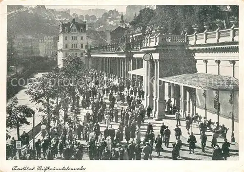 AK / Ansichtskarte Karlsbad Eger Muehlbrunnkolonnade