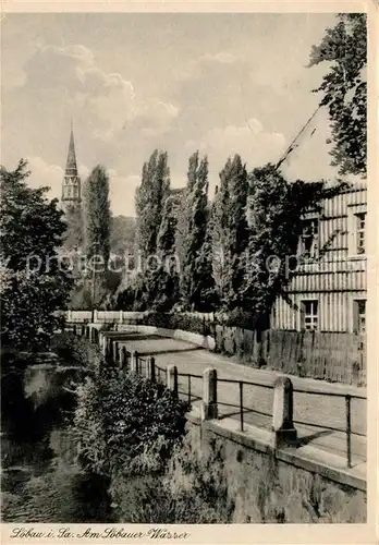 AK / Ansichtskarte Loebau Sachsen Loebauer Wasser Kat. Loebau