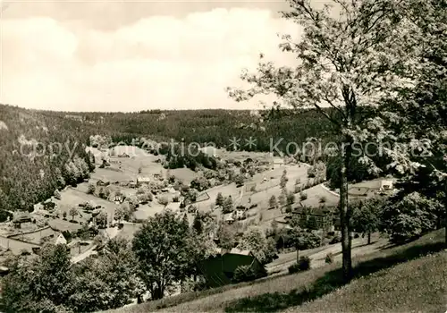 AK / Ansichtskarte Klingenthal Vogtland Landschaftspanorama Blick vom Aschberg nach Steindoebra Kat. Klingenthal Sachsen