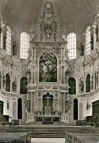 AK / Ansichtskarte Muenchen Kirche St Michael 16. Jhdt. Altar Kat. Muenchen