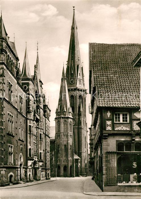 AK / Ansichtskarte Oldenburg Niedersachsen Rathaus Lambertikirche