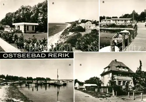 AK / Ansichtskarte Rerik Ostseebad Wochenendhaeuser Steilkueste Salzhaff Strand Kat. Ostseebad Rerik