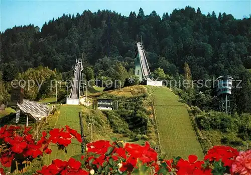 AK / Ansichtskarte Ski Flugschanze Olympiaskistadion Garmisch Partenkirchen  Kat. Sport